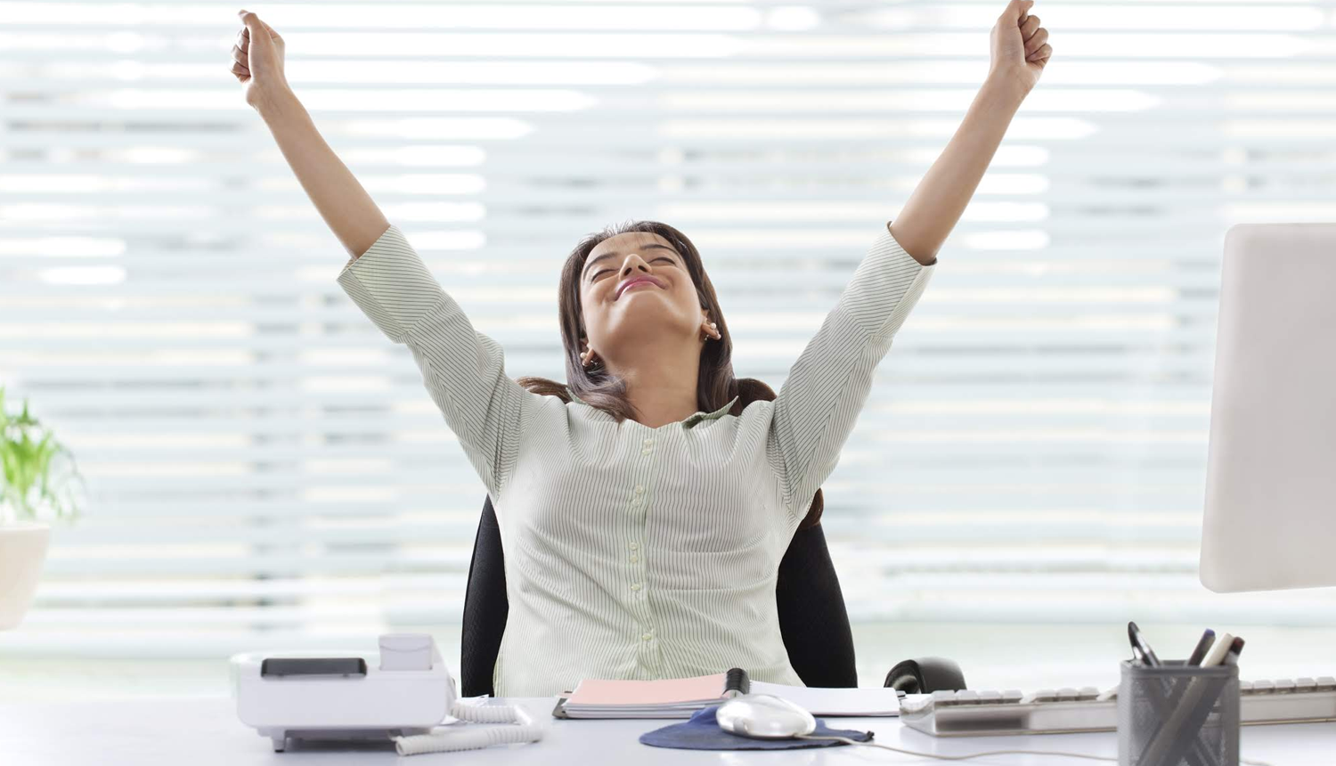 Woman's first salary